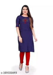 Hot fix doimond butta Kurti combo