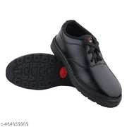 Black School Shoes for Boys & Kids with Laces – Comfortable, Lightweight, Stylish