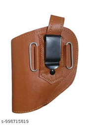 Leather Hostel Pistol Cover size 45 Bore (with kajlak)