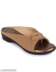 HUMA Unique Sandals and Slippers for Women and Girls Unique Design: Experience trendy and stylish footwear crafted for both casual outings and semi-formal occasions, ensuring you stand