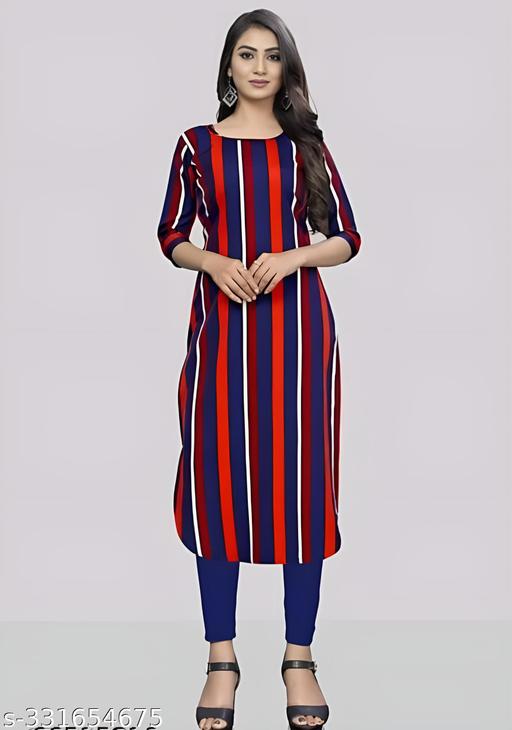 Women's Ethnic Straight Kurti For  Ladies
