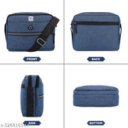 NFI essentials Small Unisex Sling Bag Cross Body Bag for Travelling, Business Messenger Bag Travelling Bag one Side shoulder Bag