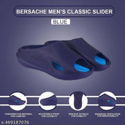 Bersache  Lightweight Stylish SLIDERS With High Quality Sole For Men (Blue-6150)