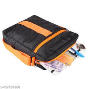 ZnW Black, Orange Men & Women Sling Bag Stylish Cross body Bag