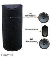 Ultra Bass with DJ Sound Portable Home Speaker TV,USB and AUX Cable 10 WATT Bluetooth Speaker (  Any one available colour will be dispatched )