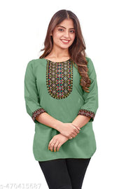 Women Short Kurti new Trendy Short Kurti For Girls