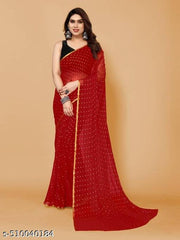 Latest Chiffon sari