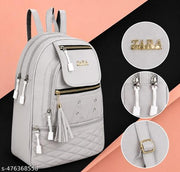 Trendy Backpack for girls for school college office.