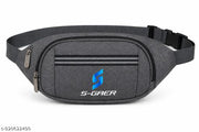 west bag for men fanny pack for women polyseter waist bag crossbody waist bag grey waist bag lightweight waist pouch unisex waist bag