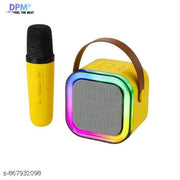 DPM Wireless Karaoke Speaker with Mic, Deep Bass Sound, USB TF AUX Support