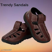 Kids velcro BROWN Color Casual Sandals For Boys & Girls.