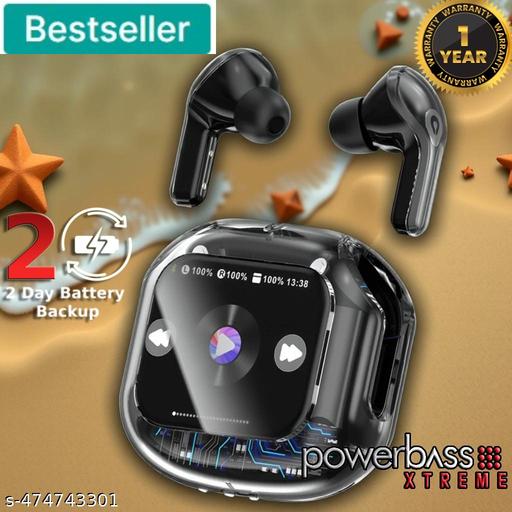 Ultrapods LCD Screen Earbuds 12 hours playtime bluetooth wireless headphones earphone bluetooth headset