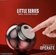 Mini Bluetooth Speaker Multicolour with Wireless Functionality, Multicolour, Portable Metal Design, Small Size, Compatible with All Devices