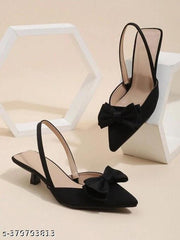 black women velvet pump heels