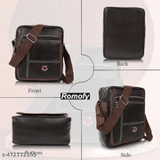 True Indian PU leather sling bag, Cross Body Bag Men’s | Stylish Shoulder Bag Men | Versatile Hand Bag for Men | Ideal for Travel & Office | Sling Bag Mini Passport Shoulder Strap Bag