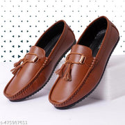 Faux leather loafers shoes for boys and men | Casual formal shoes officewear