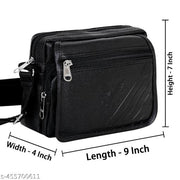Messenger Slings Bag, Cross Body Travel/Office One Side Shoulder Bag for Men