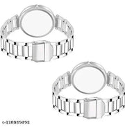Black and Pink Dial Girls Analog Watch - For Women Combo Pack Of Two