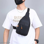1pc Durable Chest Bag, Outdoor Mountaineering Cycling Travel Crossbody Bag, Small Lightweight Portable Waist Bag, Three-layer Large Capacity Fanny Pack