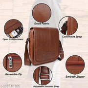 Pu Leather Shoulder Bag for Men