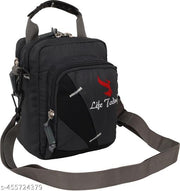 Stylish Nylon Sling Cross Body Travel Office Business Messenger Bag for Men Women