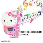 GLENVIT-X Kids Edition Digital Watch for Kids with Disco LED / Musical sound (Pack of 1) Digital Watch - For Girls