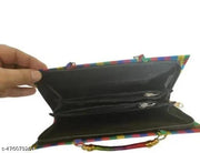 Rajasthani Jaipuri Ethnic Embroidered Women Girls Clutch, Hand Purses, Wallet | Women's Rajasthani Work Hand Purse/sling bag
