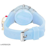 KIDS WATCH BEST WATCH GIRL AND BOY WATCH 3D CARTOON WATCH 3D CARTOON CARACTER Watch for Kids HELLO KITTY Digital Lighting Glowing Kid Watch with LIGHT for Boys and Girl ((Multicolor Kids Watch) [3-10 Years]