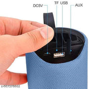 QUXXA TG-113 10W Wireless Bluetooth Portable Speaker – Powerful Sound with Deep Bass Compact Design Long Battery Life Compatible with All Smartphones Tablets and Laptops Available in Multicolour