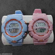 Digital Multi Function Kids Sports Watch for Boys & Girls (Pack of 2)
