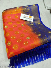 BANARASI BALATON SAREE WITH STONE AND JHALAR WORK