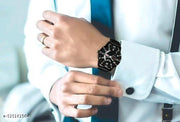 Stainless Steel Strap Day Date Analog Watch For Men