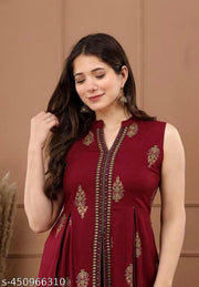 maroon Frontslit