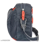 Trendy Unisex Sling bag Crossbody Polyester Messenger Bag | One Side Sling Bag For Men And Women | Side Bag | Polyster Bag | Side Bag For Daily Use(Pack of 2)