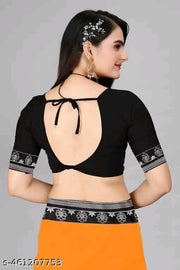 Solid/Plain Daily Wear Georgette Saree