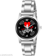 Skylark Hubby & Wifey Couple watch Dial Stainless Analog watch Analog Watch - For Couple