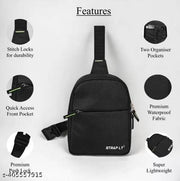 Straplt Tourister chest shoulder bag Travel Sports Sling Bag