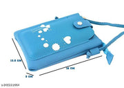 MAHABAL Sling Bags for Women Latest |Crossbody Bag | Phone Bag Stylish PU Leather. Mobile Cell Phone Holder Pocket Purse Wallet Mini Shoulder Bags Ideal Gift for Women.(Pair of 2 sling )