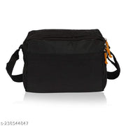 Men waist bag, Unisex Sling Bag gents kit, Cross Body Multipurpose Hand Bag, Sling Bag For Men & Women, Slim Bag for Office, Cash, Business Collection, Travelling, Pack 1