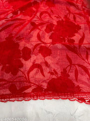 Georgette Printed Saree(With Lace)