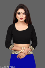 Premium Georgette Saree with Elegant Maharani Lace Trim