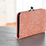Trendy Classic Wallet For Women Pink