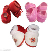 SUMAN TRADER BABY SHOES & SANDLES AND Baby Boy's and Baby Girl's Canvas Shoes with Anti-Slip Sole First Walking Shoes Kid's Fancy Winter Infant Bootie Baby Shoes for Boys & Girls