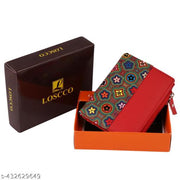Small Women's Wallet -PU Leather Multi Wallets | Credit Card Holder | Coin Purse Zipper -Small Secure Card Case/Gift