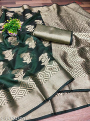 AKSHARA ORGANZA SAREE