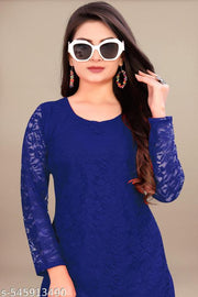 FASHION NET KURTA FOR WOMENS