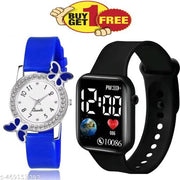 NEW ARRIVAL WATCH COMBO FOR BOYS & GIRLS | BUY 1 GET 1 FREE DIGITAL WATCH FOR KIDS | HIGH QUALITY WATCH FOR KIDS | NEW DESIGN FOR KIDS