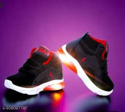 Led Light Sneakers Kids Boys and Girls, Partywear, dailyuse, Indoor Outdoor shoes (Bacho ke light wale Jute)