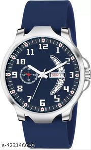 Midnight Blue Dial & Silicon Mesh Strap with Water Resistant & 6 Months Quartz Warranty Boys Series Analog Watch - For Boys Men & Girls