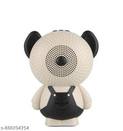 Cute Teddy Bear Shape Portable Wireless Speaker with FM, USB &
SD Support